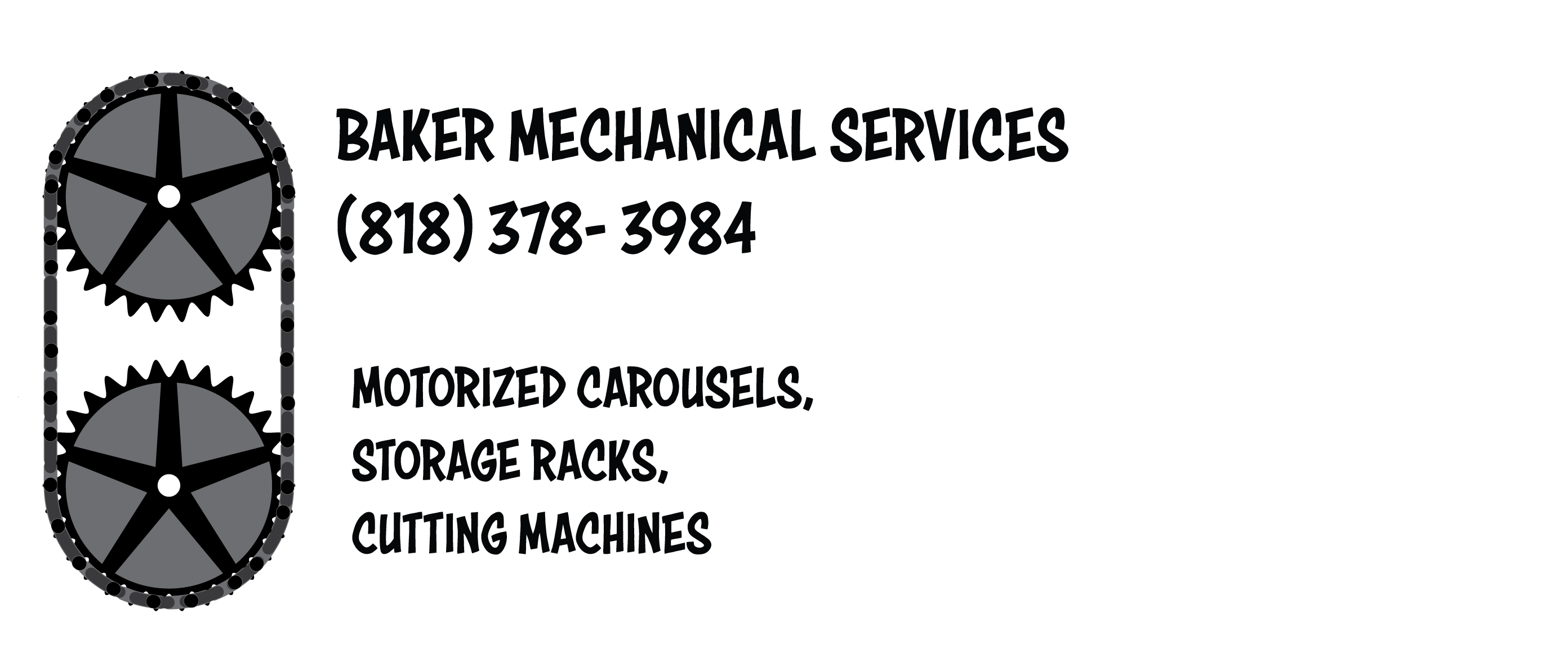 Baker Mechanical Services:Motorized Carousels, Storage Racks, Cutting Machines